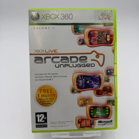 Used Xbox 360 Xbox Live Arcade Video Game with Box