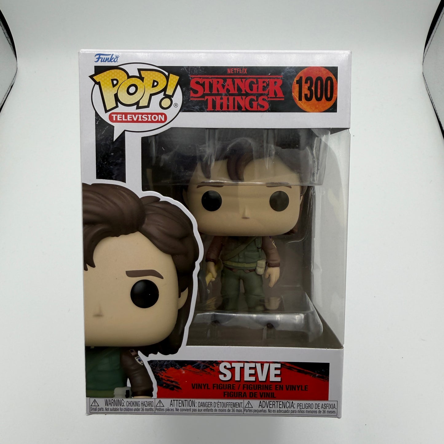 Funko Pop! Vinyl: Stranger Things - Steve #1300 Collectible Figure