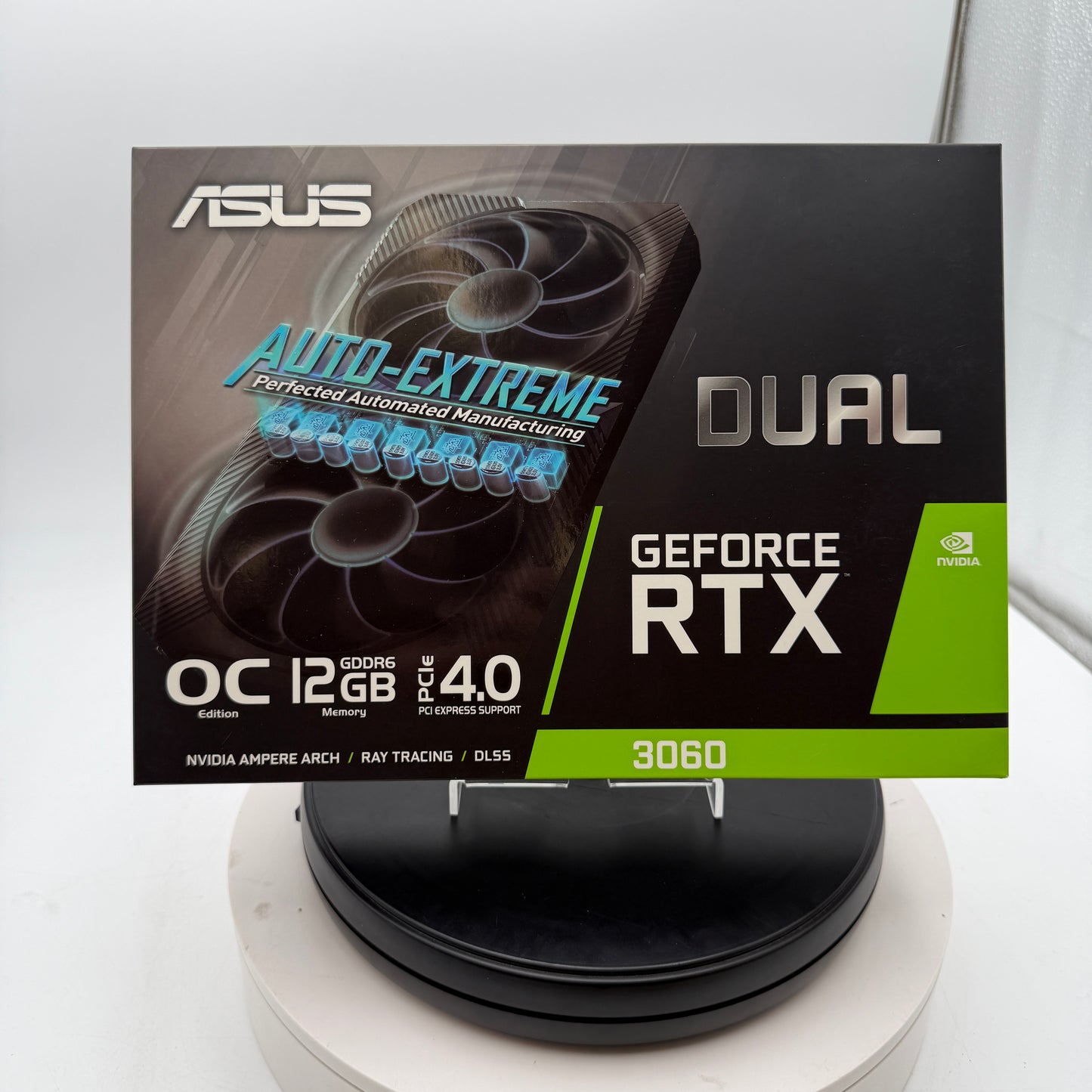 Asus GeForce RTX 3060 OC 12GB GDDR6 Graphics Card - Black