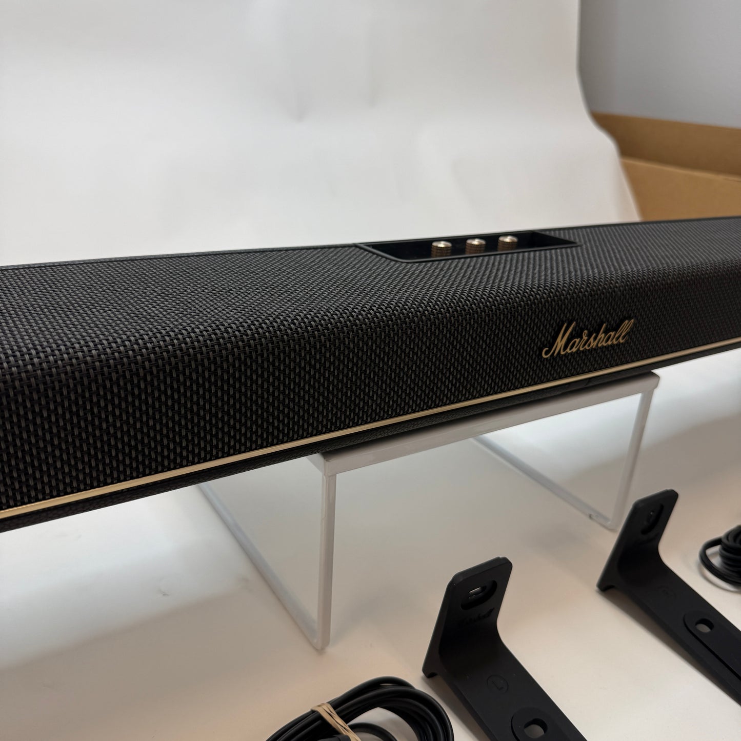 Marshall Heston 120 Soundbar with Dolby Atmos w/Wall Mounts