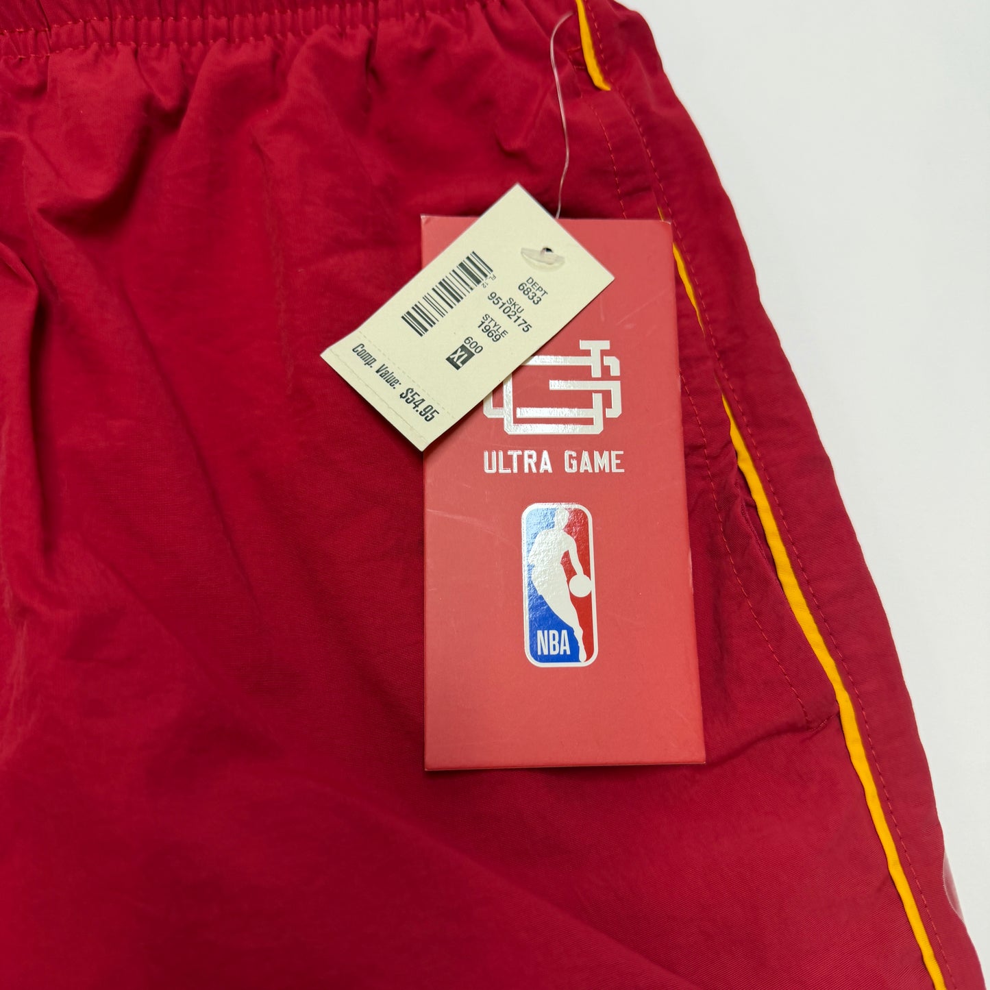 NWT NBA Miami Heat Ultra Game Men's Basketball Shorts - XL, Red