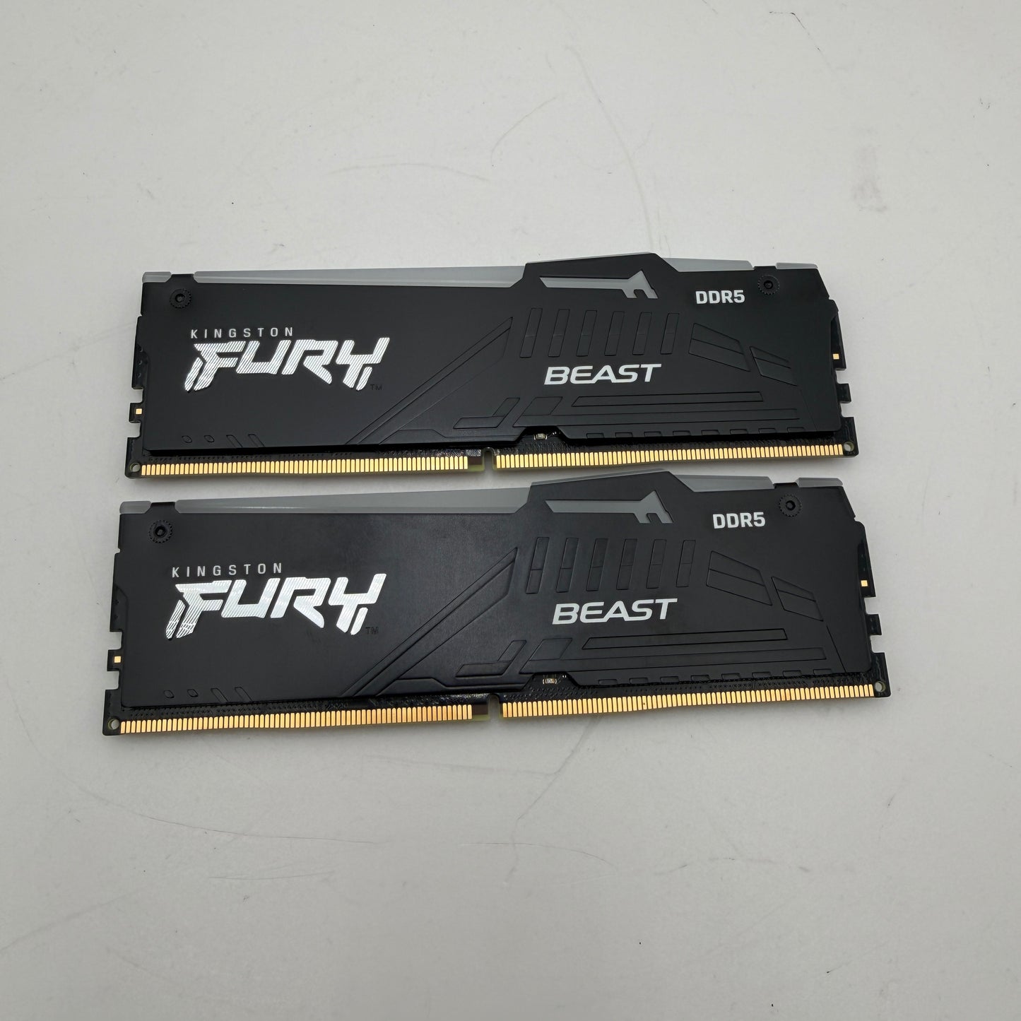 Kingston FURY Beast RGB 32GB (2x16GB) DDR5 RAM 5200MHz Black