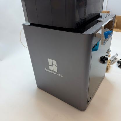 Bambu Lab X1E Combo with AMS 3D Printer, Gray 25 Hours Print Time