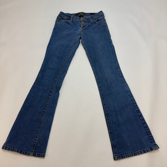 Seven 7 Bootcut Denim Jeans Regular Size 26 RN 109890 Blue Used