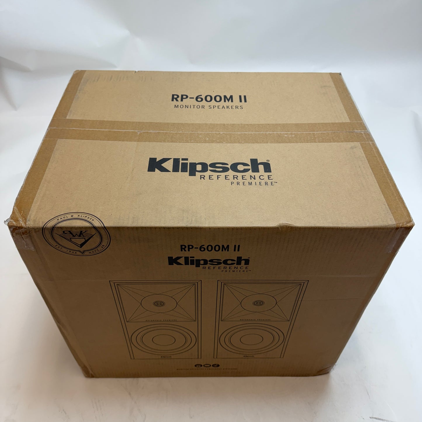 Klipsch RP-600M II Monitor Speakers Black New In Box