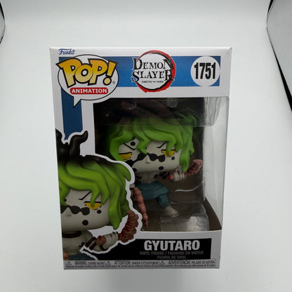 Funko Pop! Anime Demon Slayer Gyutaro Vinyl Figure Collectible 1751 NIB