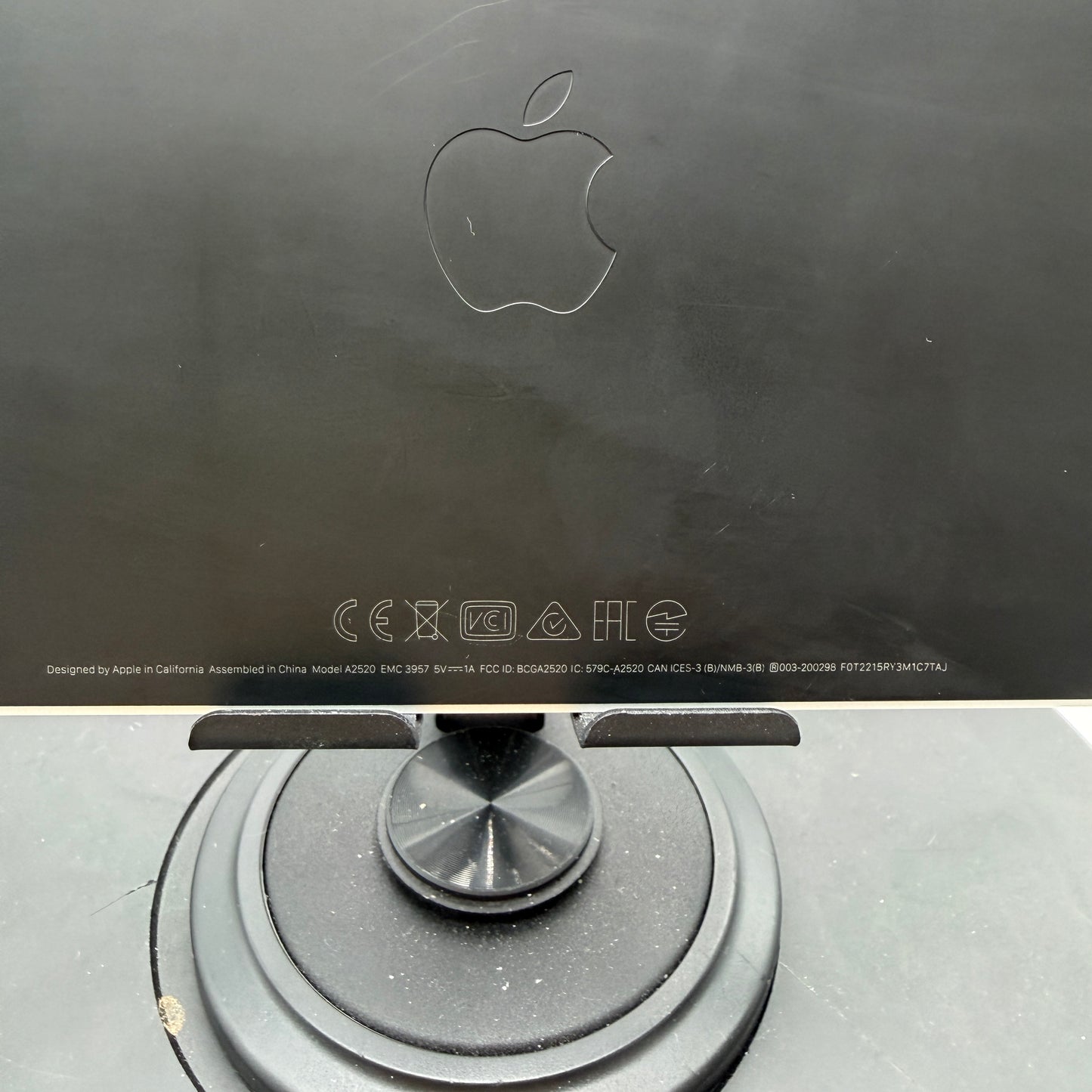 Apple Magic Keyboard with Touch ID & Numeric Keypad A2520 Black Keys Silver