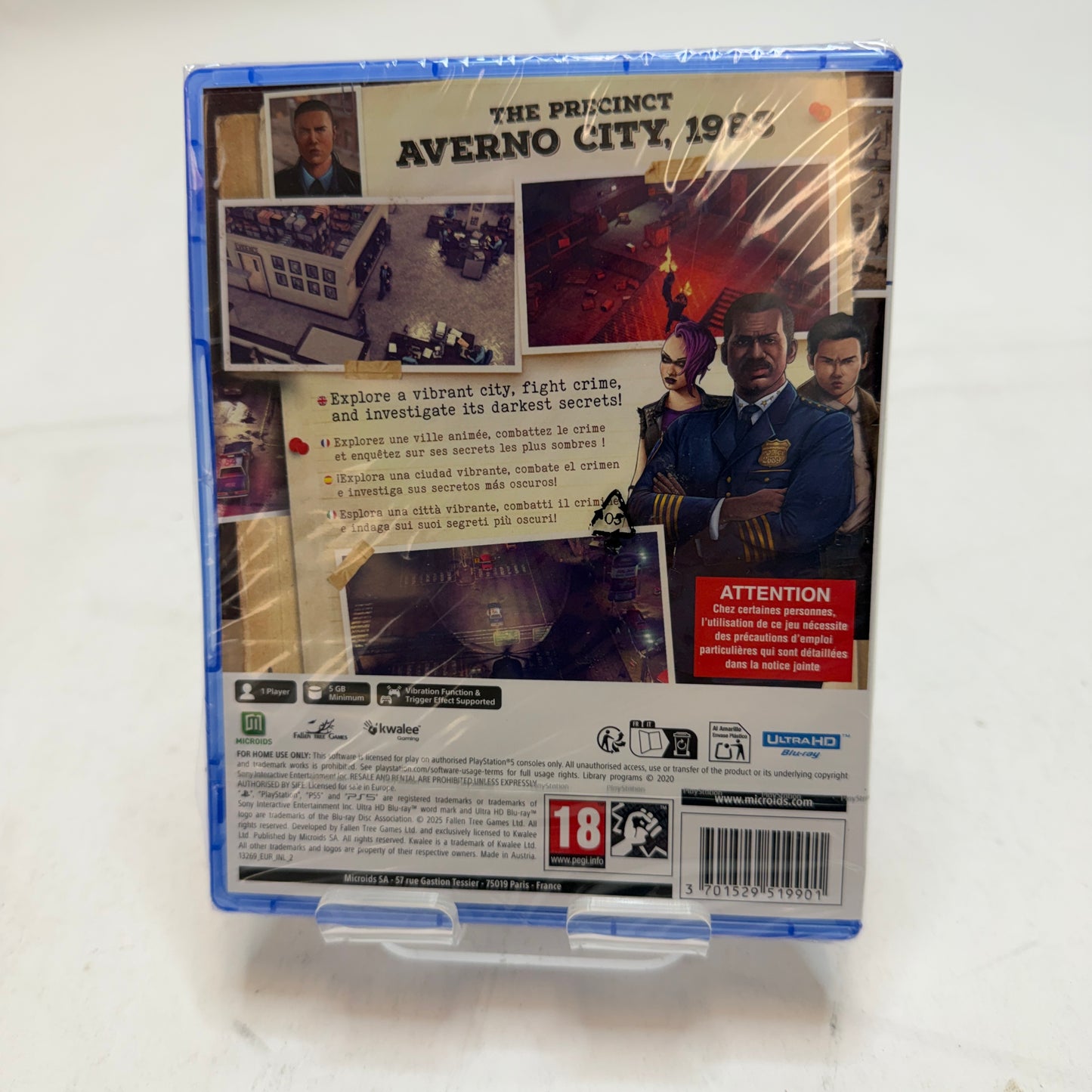 Playstation 5 The Precinct New In Box