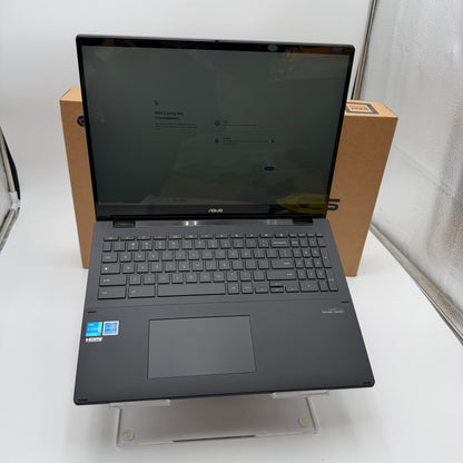 Asus Chromebook CX1 CX5601FB 16" i3-1215U 8GB RAM 128GB SSD Open Box