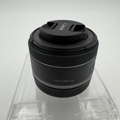 Canon RF 50mm F1.8 STM Camera Lens Black Used - A