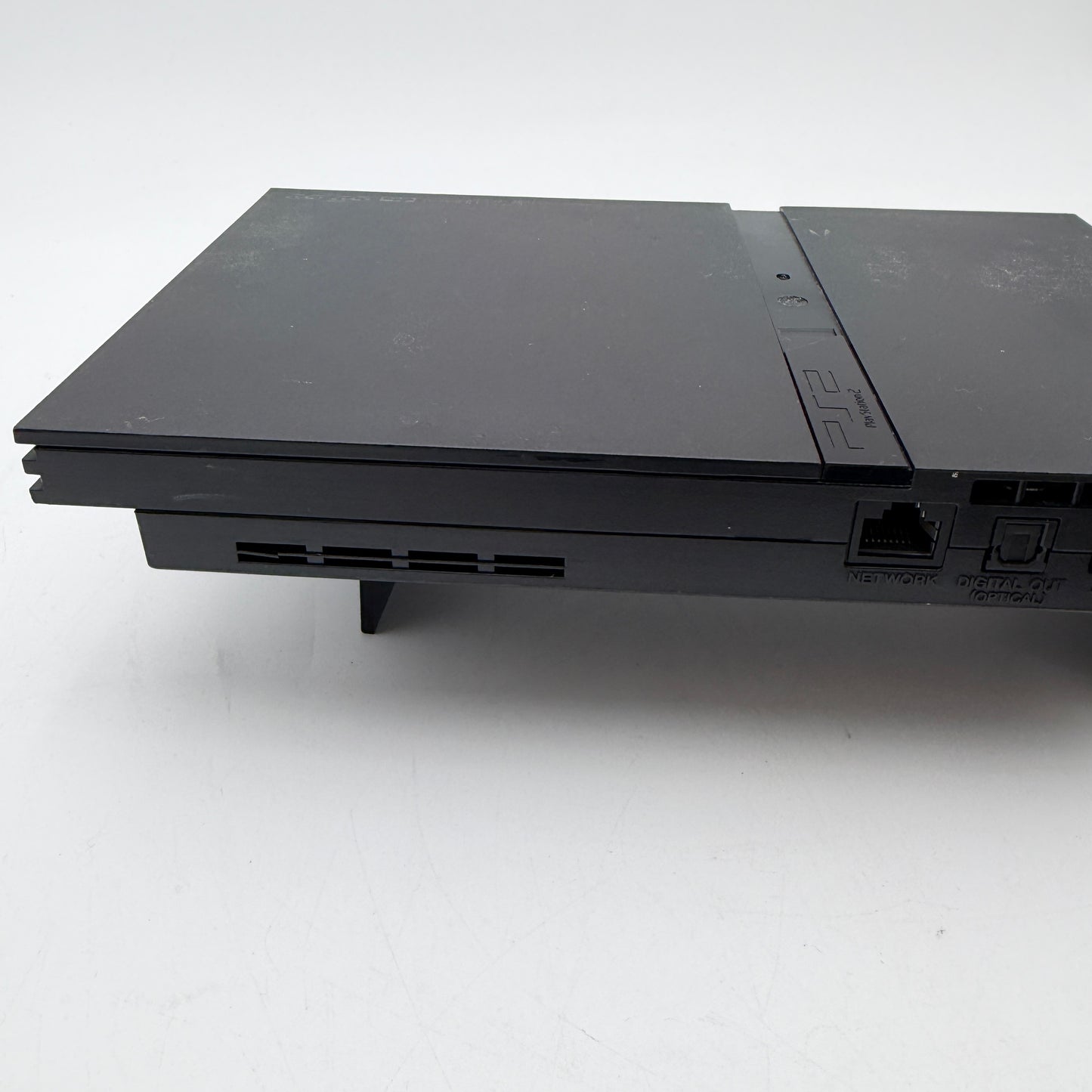 Sony PlayStation 2 Slim SCPH-77001 Black Used Condition With Cables Tested