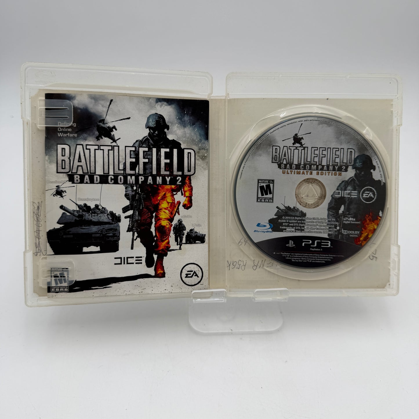 Playstation 3 Battlefield: Bad Company 2 Video Game with Box Used