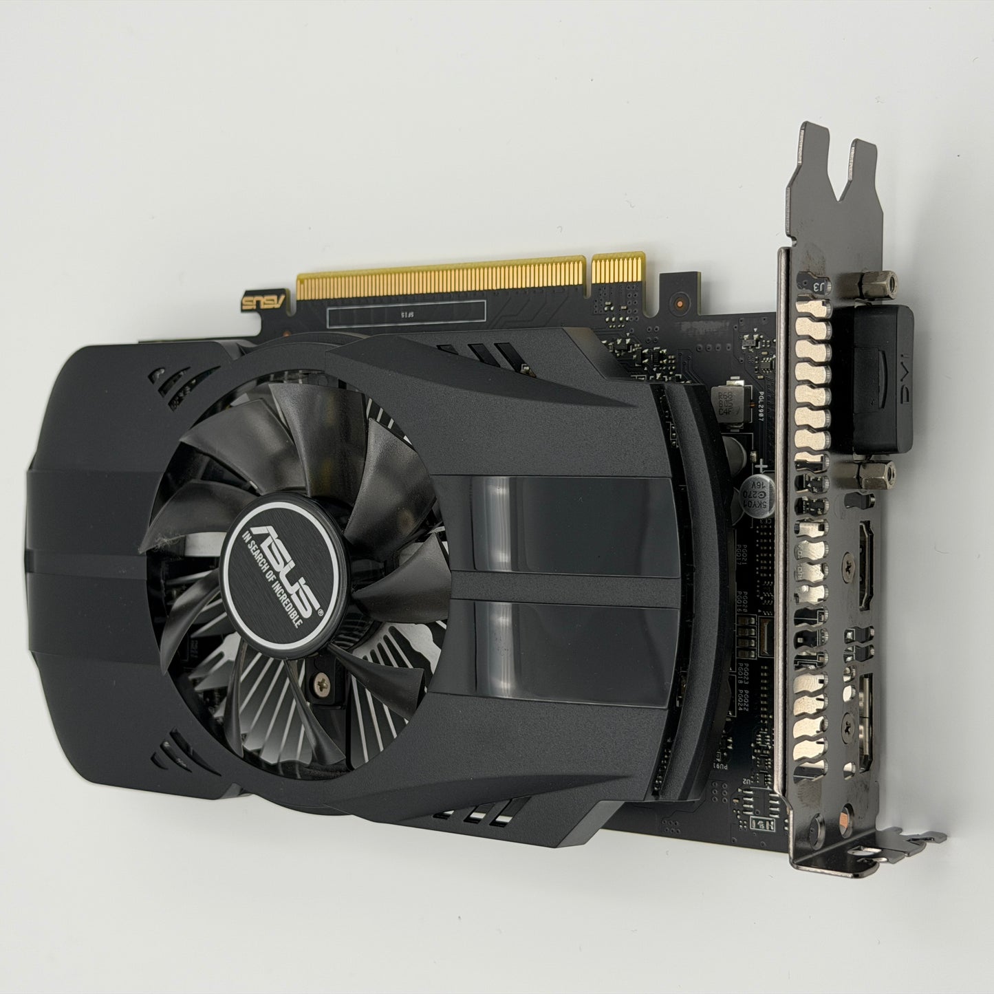 Used NVIDIA Asus GeForce 1050 TI 4GB GDDR5 Graphics Card - Black - Condition A
