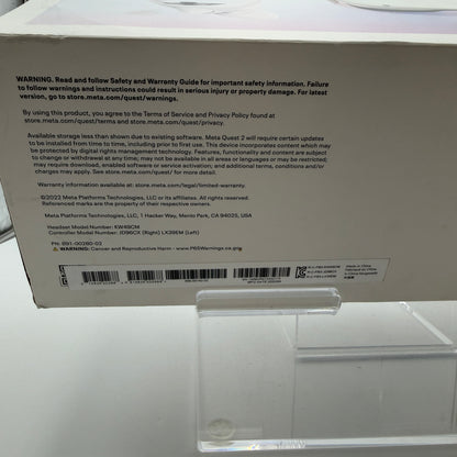 Meta Oculus Quest 2 128GB Virtual Reality Headset - White