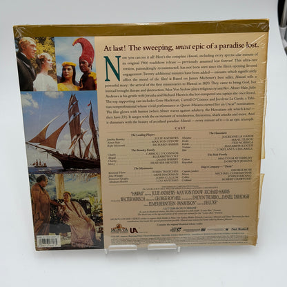 Hawaii Deluxe Letterbox Edition Laserdisc New Factory Sealed