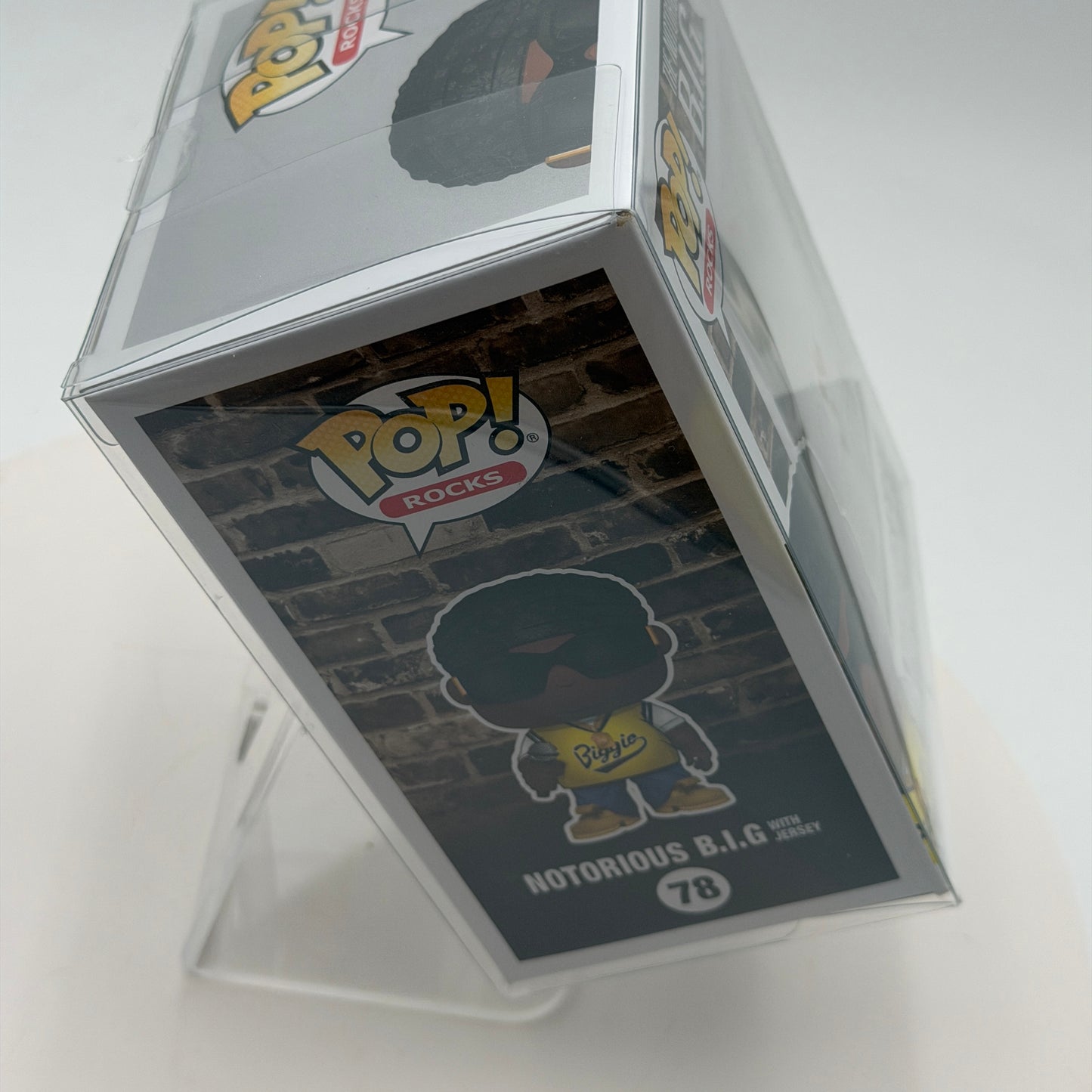 Funko Pop! Rocks The Notorious B.I.G. with Jersey #78 Black Collectible Figure