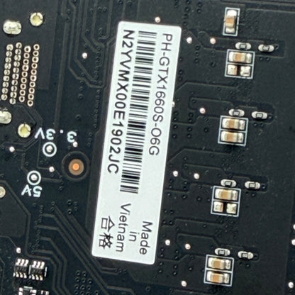 Asus GeForce RTX 1660 Super OC 6GB GDDR6 Graphics Card