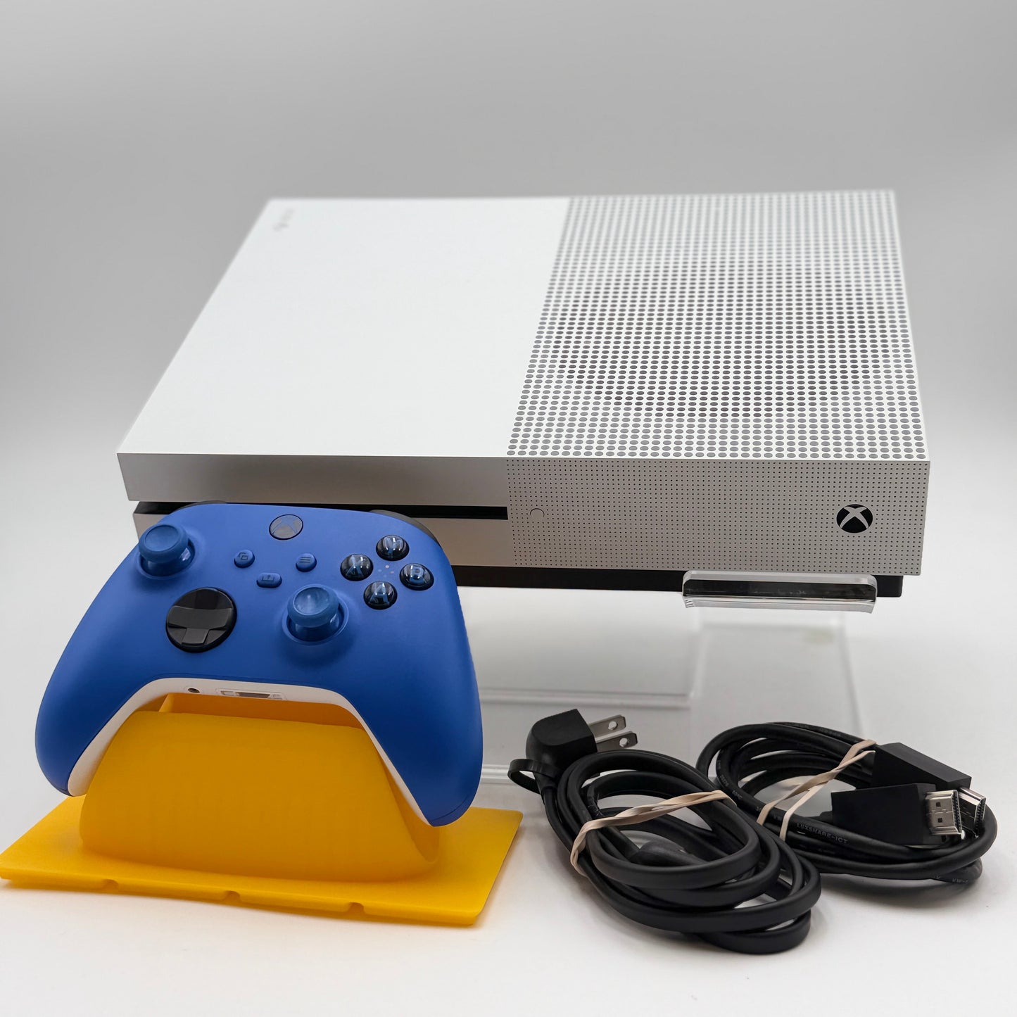 Microsoft Xbox One S (1681) Video Game System with Controller and Cables
