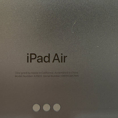 Apple iPad Air 11 inch M2 128GB Space Gray Cellular + Wi-Fi Unlocked with Case