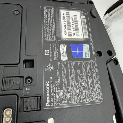 Panasonic Toughbook CF-54 15 Inch i5 5300U 16GB 512GB Black Laptop