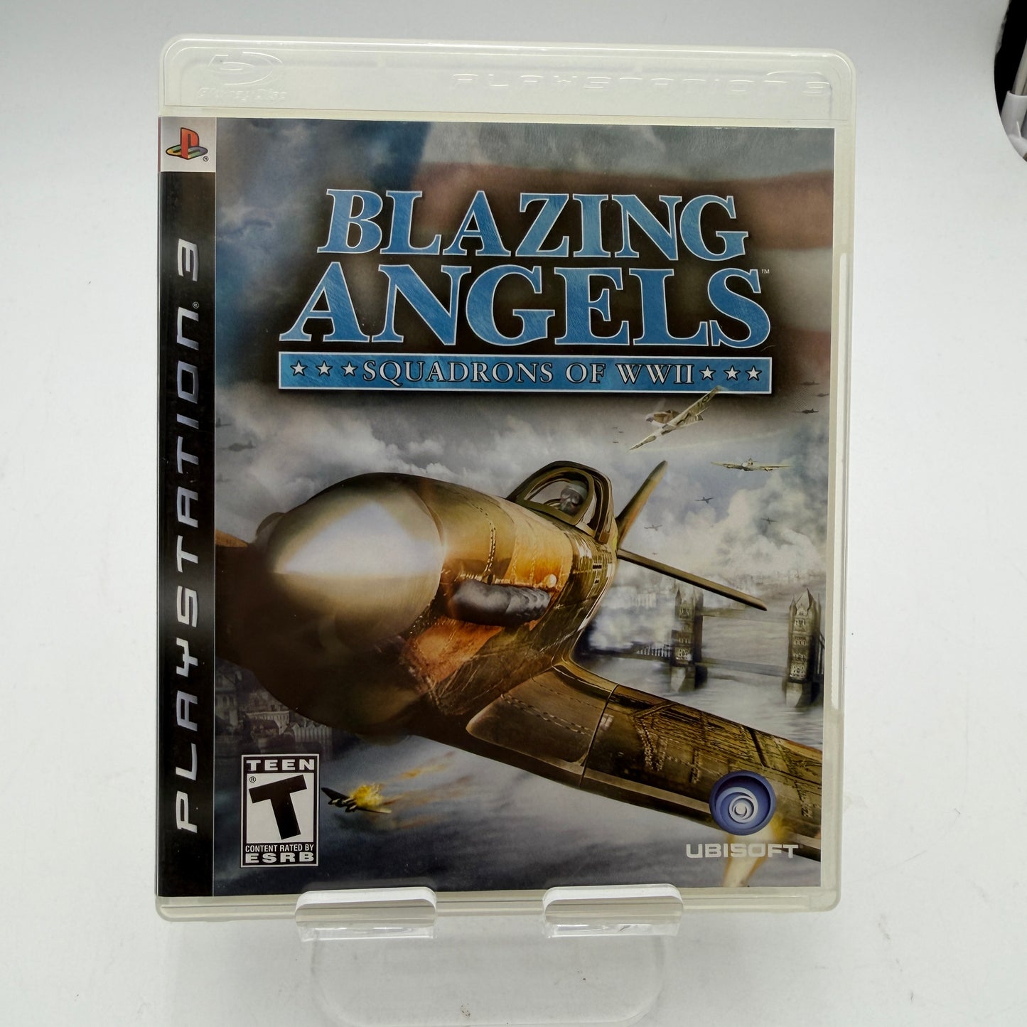 Playstation 3 Blazing Angels Squadrons of WWII with Box Used