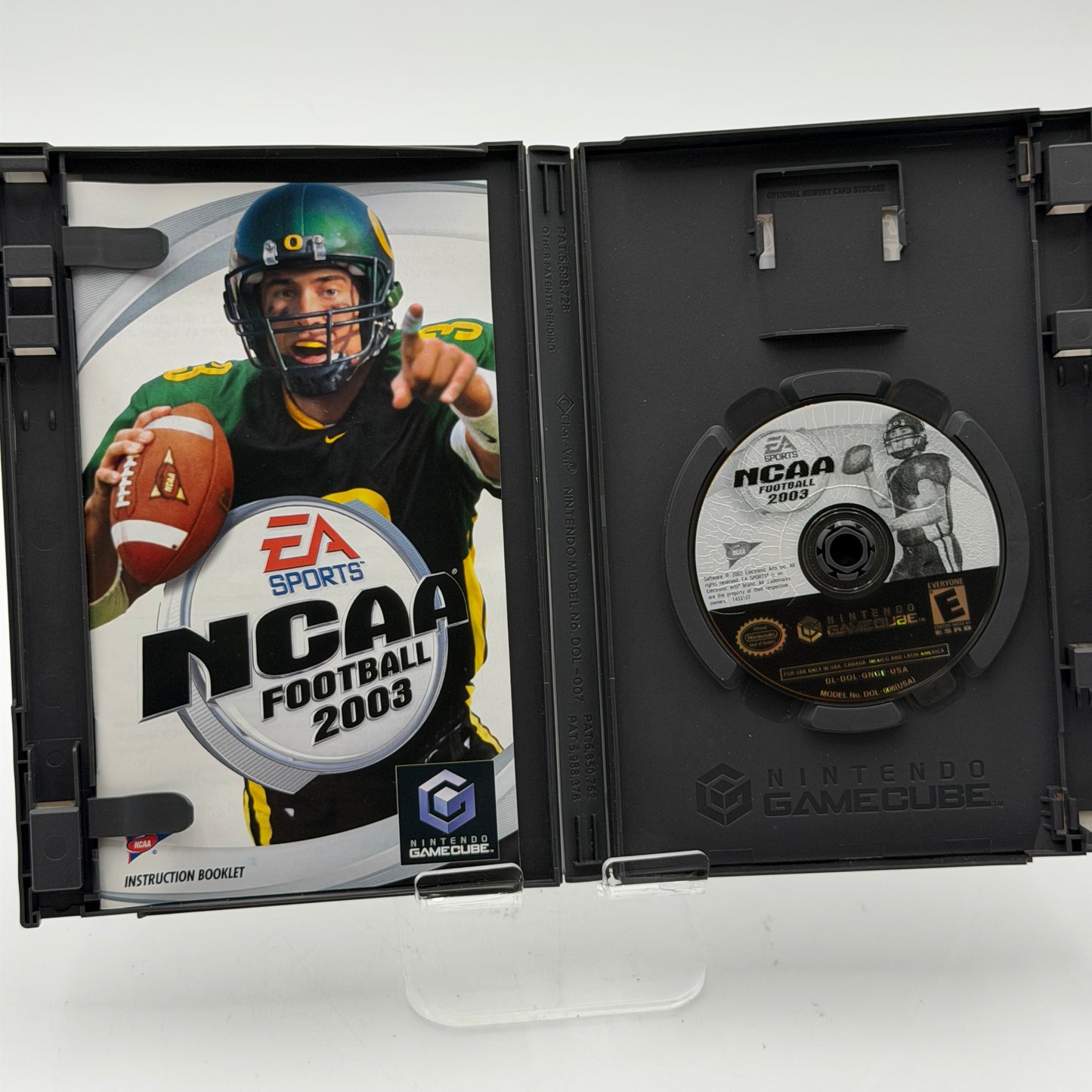 GameCube NCAA Football 2003 Video Game with Box and Manual - Used