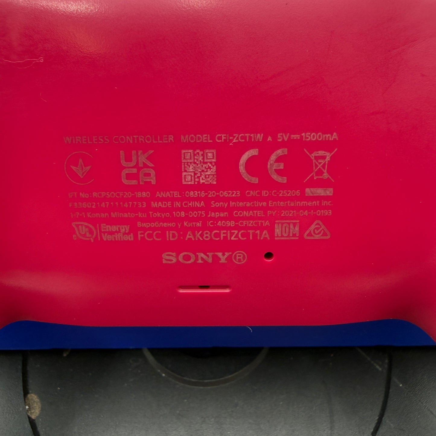 Sony PS5 DualSense Wireless Controller Red READ