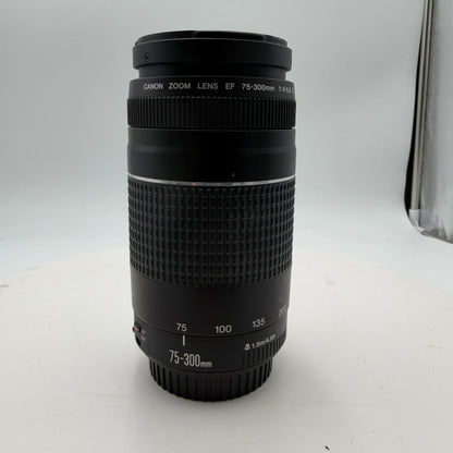 Canon EF 75-300mm f/4-5.6 III Camera Lens - Black - Used A