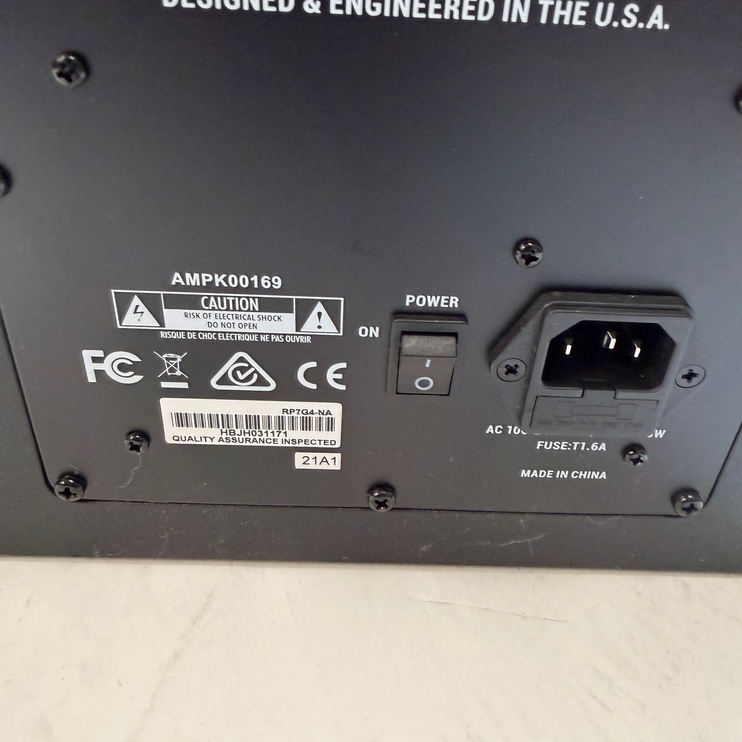 KRK Rokit 7 G4 Powered Monitor Speakers Black Used With Box READ
