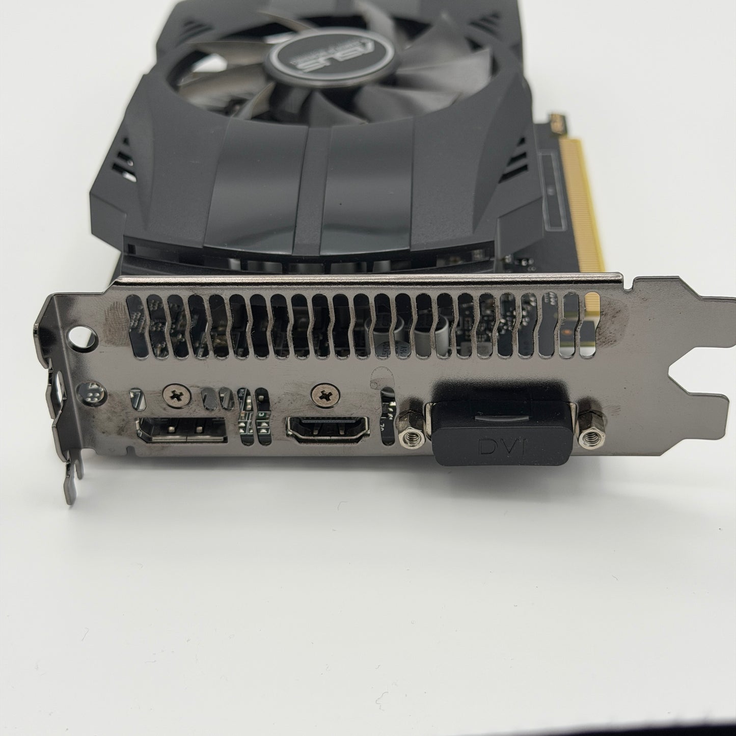 Used NVIDIA Asus GeForce 1050 TI 4GB GDDR5 Graphics Card - Black - Condition A