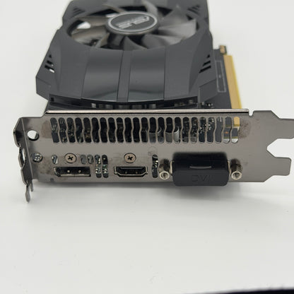 Used NVIDIA Asus GeForce 1050 TI 4GB GDDR5 Graphics Card - Black - Condition A