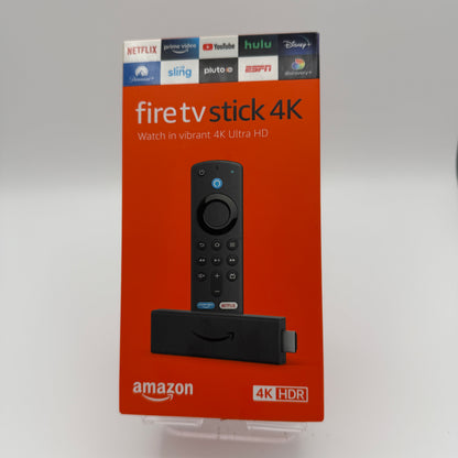 Amazon Fire Stick 4k Media Streamer Black New In Box
