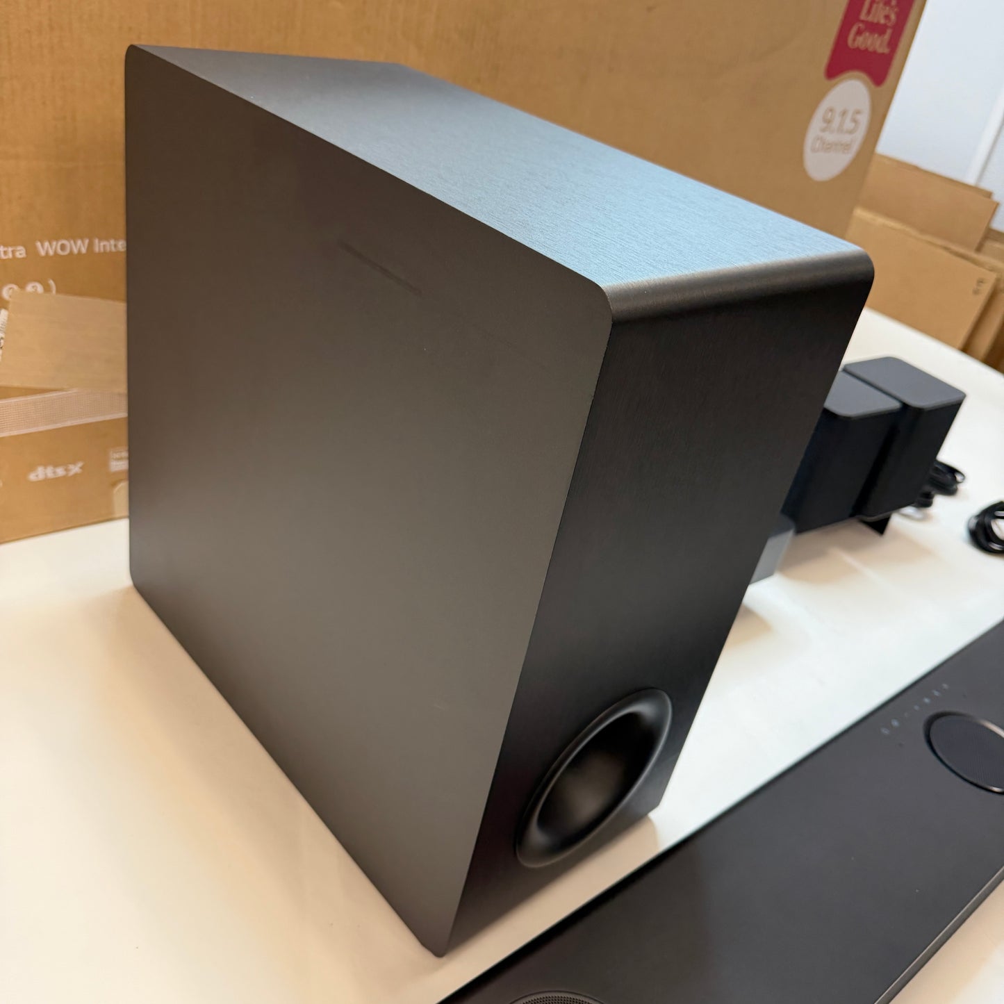 LG S95TR 9.1.5 Channel Soundbar with Dolby Atmos and Rear Speakers