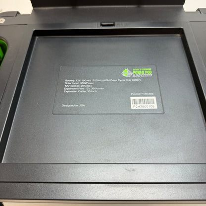 Natures Generator Power Pod Elite Green Used Condition