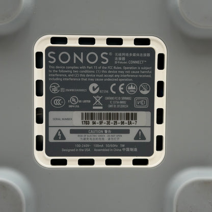 SONOS Connect Gen1 (S1) Digital Media Streamer