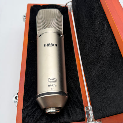 Warm Audio WA-87 R2 Nickel Condenser Microphone With Box