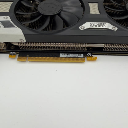 EVGA GeForce GTX 1070 Used Graphics Card - Silver