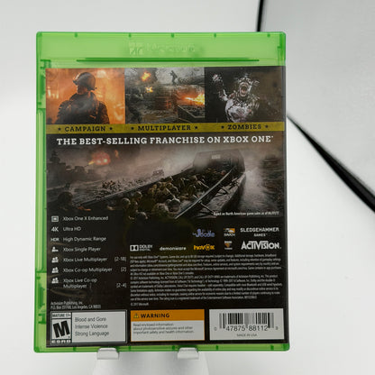 Call of Duty WWII PAL Xbox One Video Game