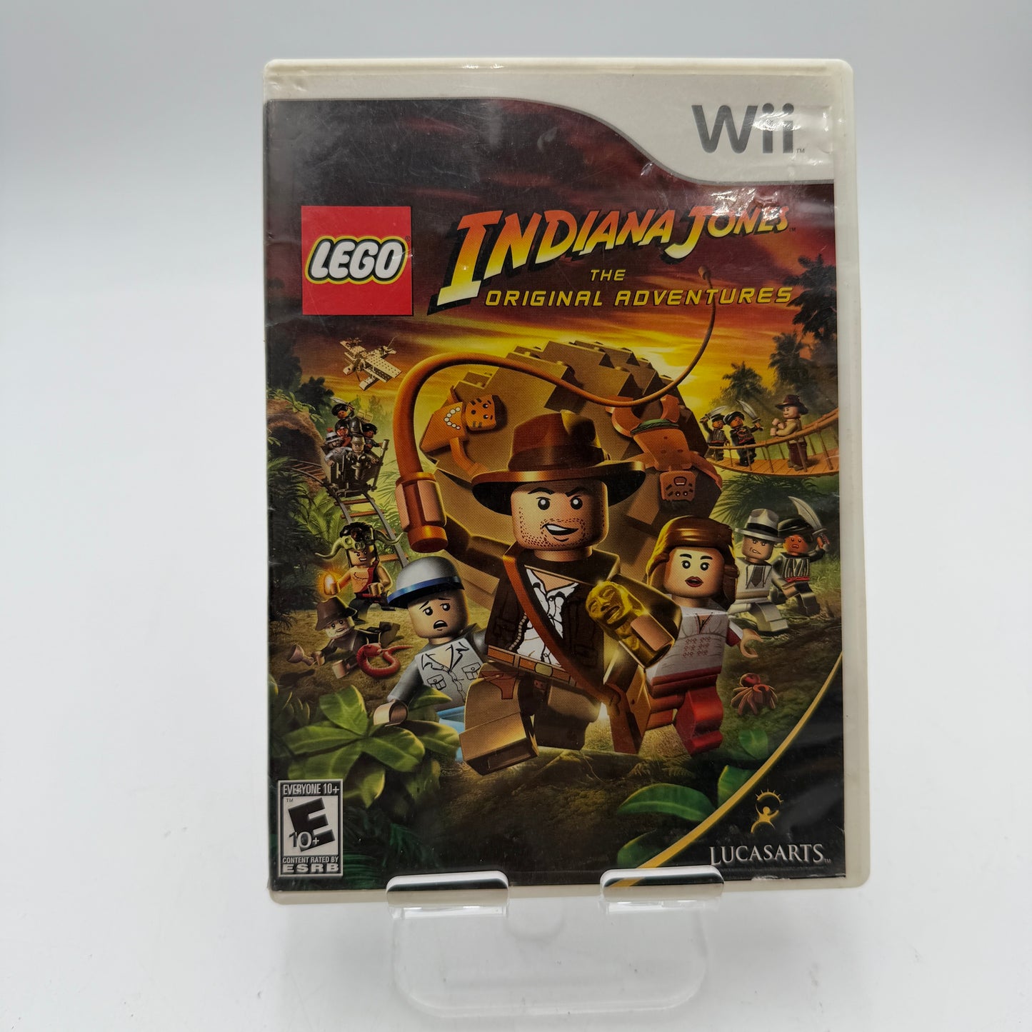 Wii LEGO Indiana Jones The Original Adventures Game with Box