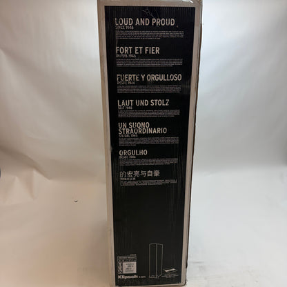 Klipsch R-26FA Floor Standing Speaker Black Used With Box READ