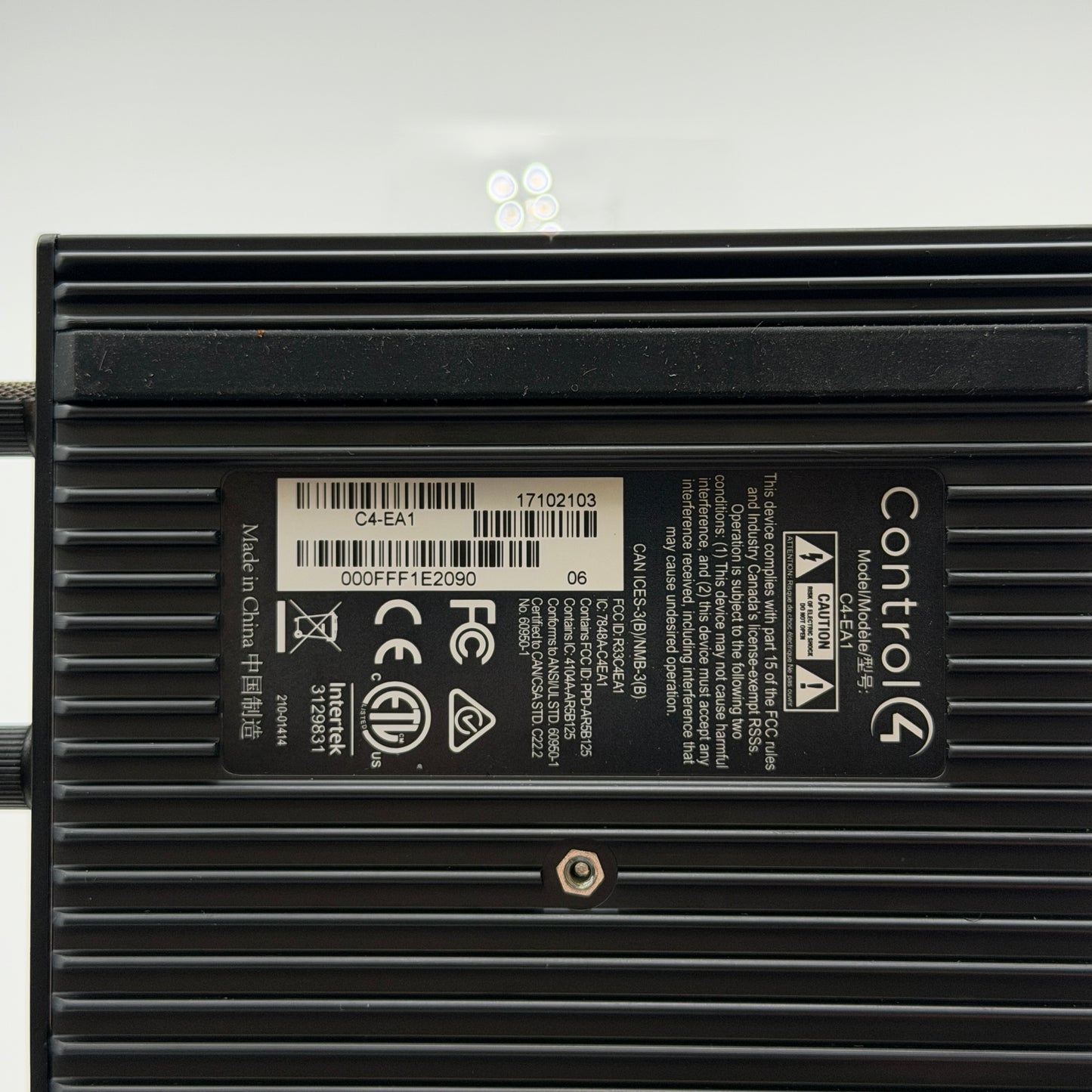 Control 4 C4-EA1 V1 Entertainment Automation Controller