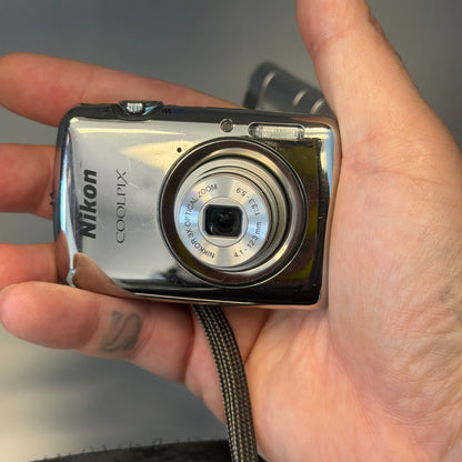 Nikon Coolpix S01 Digital Camera Silver Tested
