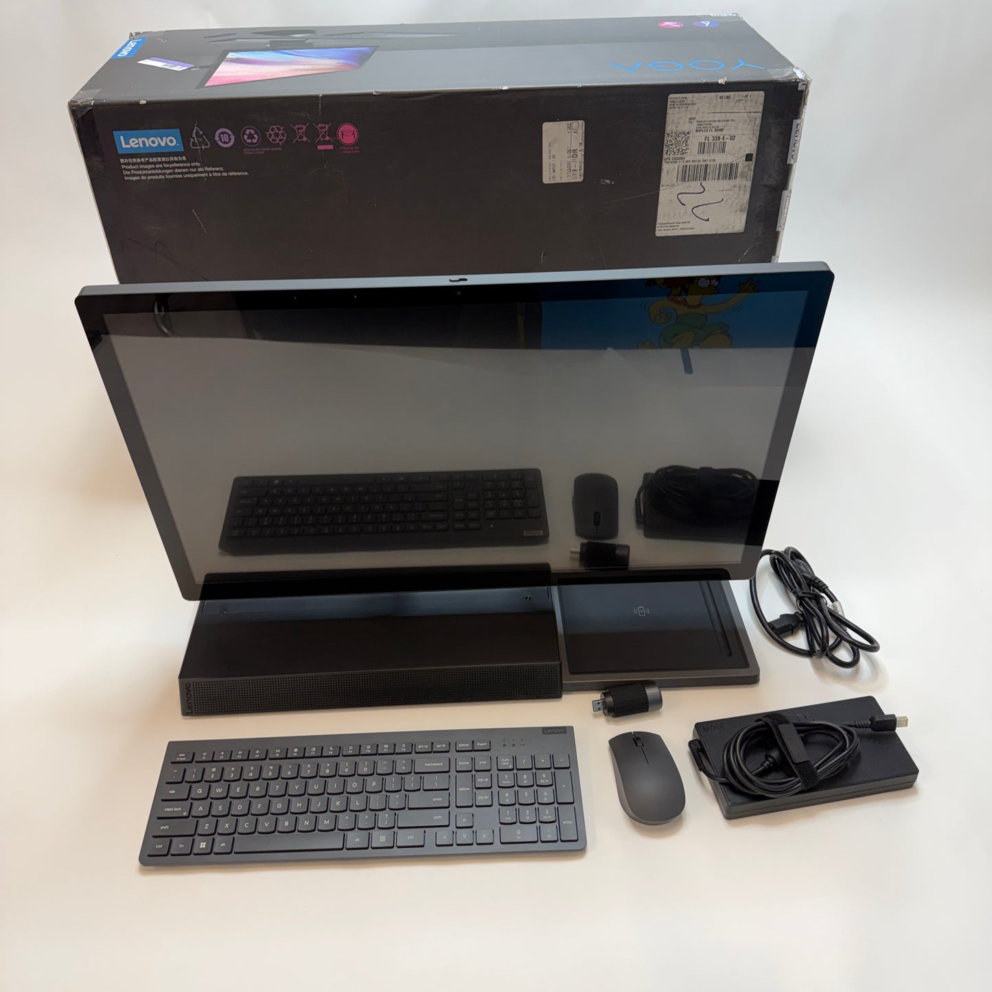 Lenovo Yoga A940-271CB Touchscreen All In OneComputer 1.25TB 16GB i7-9700