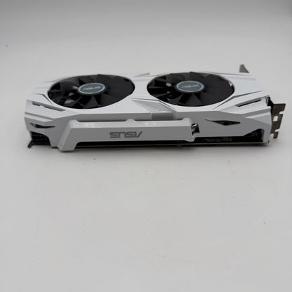 Used Asus GeForce GTX 1060 3GB GDDR5 Graphics Card DUAL-GTX1060-03G White