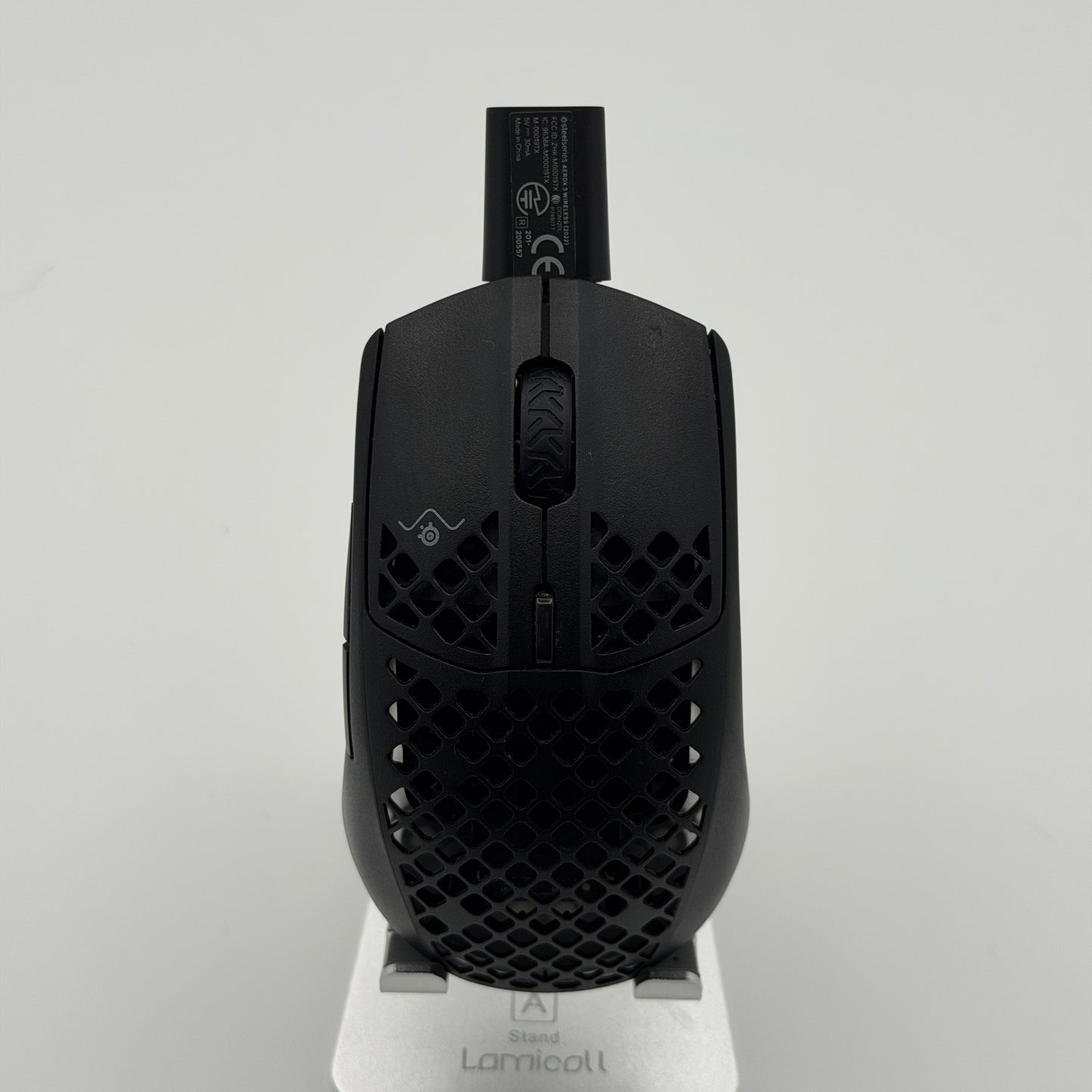 SteelSeries Aerox 3 Wireless Gaming Mouse RGB Optical 18000 DPI Onyx 62612 - Black