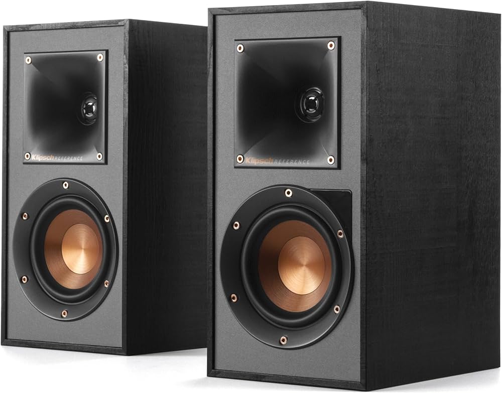 Klipsch Reference R-41M Bookshelf Home Speakers Black New In Box