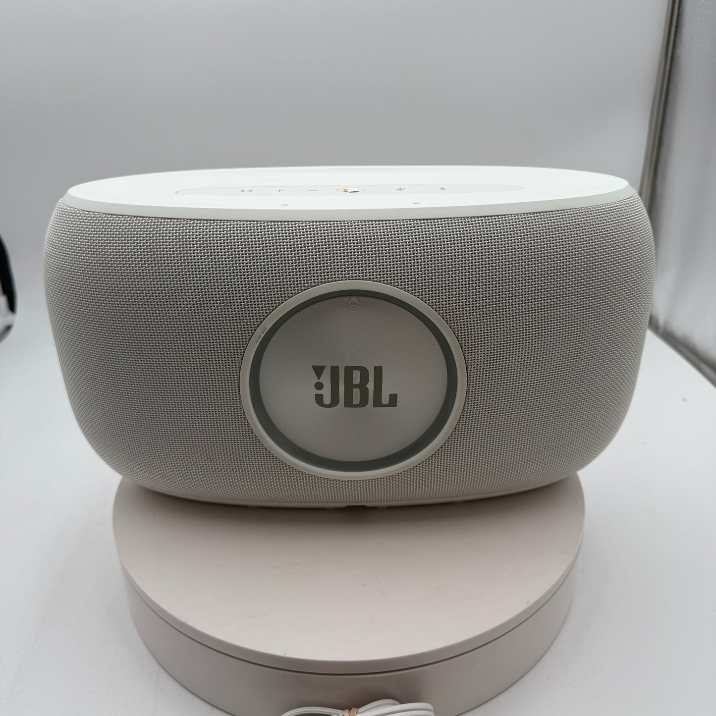 JBL Link 500 Voice-Activated Home Speaker White