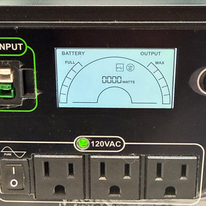 Natures Generator Elite Power Supply Green Used