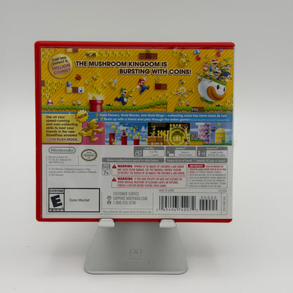 Nintendo 3DS New Super Mario Bros. 2 Red Game with Box Used