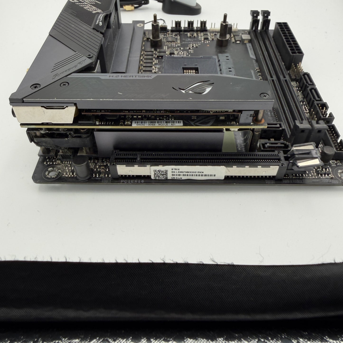 ASUS ROG Strix X570-I Gaming AM4 AMD Motherboard with WiFi for Parts or Repair